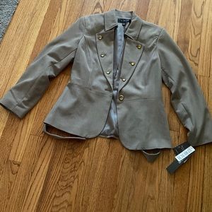Brown dress jacket